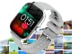 Smartwatch with Bluetooth Calling and Sports Features, Grey