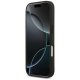 Guess Grained Roses & Big 4G Logo iPhone 17 Pro Case - Black