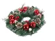 Christmas Decorative Wreath, Red/White, 30 cm