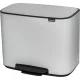 Brabantia Bo Pedal Bin 36 L, White