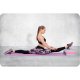 Neo-Sport Exercise Mat for Yoga & Fitness 192102, 173 x 61 cm, Purple