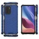 Honeycomb Case Cover with TPU Bumper for Xiaomi Redmi K40 Pro+ / K40 / Poco F3, Blue