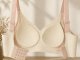 Women\'s Seamless Push-Up Sports Bra, White, Size L