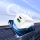 Wozinsky WWC-35W GaN USB-A + USB-C Wall Charger 35W - White