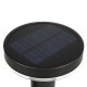 Maclean MCE465 B Solar LED Lamp with Sensor, 3 Modes, IP44, Black