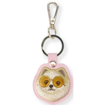 Nimmy Glasses Cool and Cute Dog Tracker Case Pink