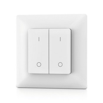 2-Zone RF Remote Control PF1-2 Wall Switch  Single Color LED Strips