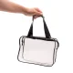 Clear Travel Toiletry Bags Waterproof Makeup Organizers, 3 Pack