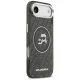 Karl Lagerfeld IML Glitter Karl & Choupette Heads Logo MagSafe iPhone Air Case - Black
