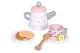 Ecotoys W10D824 Wooden Tea Set for Kids, 15 Pieces