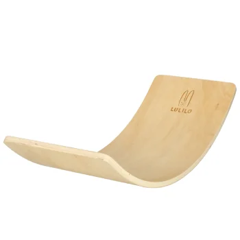 Wooden Balance Board Exercises Fitness, up to 200 kg