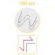 Humberg 529902 Plastic Welder Staples (100 pcs, Type B)
