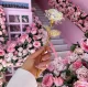 Eternal Golden Rose with Rainbow Petals Gift