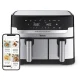 Tefal Dual Easy Fry & Grill EY905D Hot Air Fryer, 8.3 L