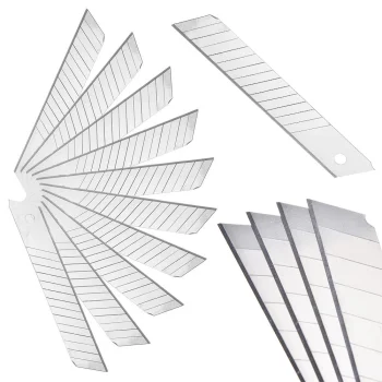 Replacement Snap-Off Utility Knife Blades 18mm, 10 pcs.