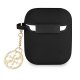 Guess GUA2LSC4EK Silicone Charm 4G Case for AirPods 1/2 Black