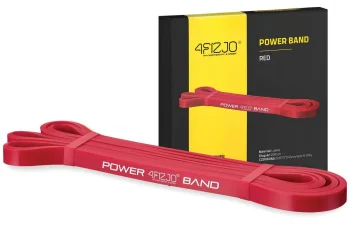 4Fizjo Power Band Resistance Band, 6-10 kg, Red
