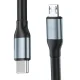 3mk Hyper Cable N-SERIES USB-C to Micro USB Cable 3m 10W - Black