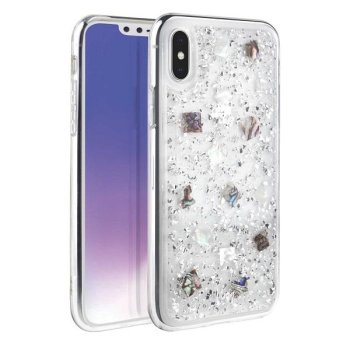 Apple iPhone XS Max 6.5" Uniq Etui Lumence Case Cover, Silver | Telefona Maciņš Vāks Apvalks Bampers