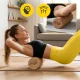 4FIZJO Cork Massage Roller 30 cm, Brown