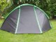 Waterproof 3-Person Camping Tent with Vestibule 14517, Black-Green
