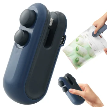 2-in-1 Wireless Mini Bag Sealer and Cutter with Magnet USB