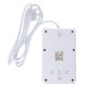 Maclean MCE392 W Power Strip, 4 Outlets, 3x USB, 2500W, 1.5m, White