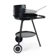MultiGarden Round Charcoal Grill with Adjustable Grate