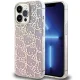 Hello Kitty iPhone 14 Pro Max Case IML Gradient Electrop Crowded Kitty Head, Pink