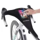 Rockbros D78 Bike Trainer Sweat Cover with Phone Pocket - Black
