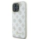 Apple iPhone 16 Pro Max 6.9\'\' Guess Peony Script Logo MagSafe Case Cover, White