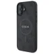 Guess 4G Ring Classic Logo MagSafe Case for iPhone 16 Black