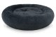 Universal plush pet bed for dogs and cats, 60 cm, dark grey