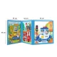 Magnetic Vehicle Puzzle Book for Toddlers & Kids Jhtoy-268