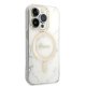 Set Guess Gubpp14lhmeacsh Case+ Charger iPhone 14 Pro 6.1\\\" White/white Hard Case Marble Magsafe