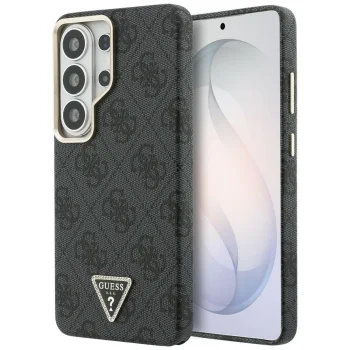 Guess 4G Triangle Logo MagSafe Case for Samsung Galaxy S26 Ultra - Black