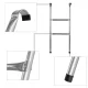 Universal 2-Step Metal Ladder for Garden Trampoline 86 cm