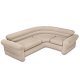 INTEX 68575 Inflatable Corner Sofa 4-Person Couch, 257x203x76 cm, Beige