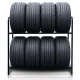 Humberg HM-386 Metal Tire Rack for 8 Wheels, 120 x 109 x 45 cm