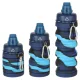 Collapsible Silicone Water Bottle 500ml, Blue
