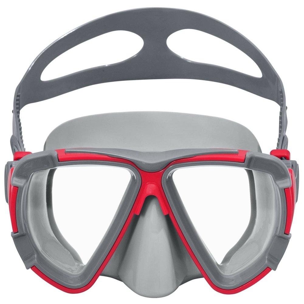 Diving Mask Bestway 22052 with UV Protection for Adults, red (1)