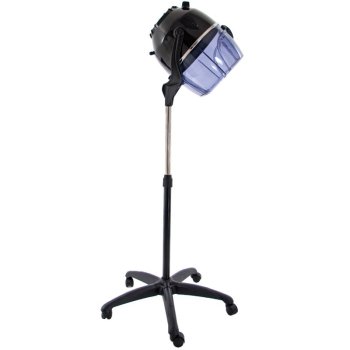 Gabbiano LI-202S Hood Hair Dryer with Stand, Black
