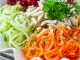 Flat Vegetable Grater with 3 Blades, 23 cm