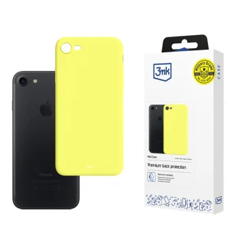 3mk Matt Case for iPhone 7 / 8 / SE (2020/2022), Yellow