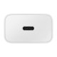 Samsung EP-T1510XWEGEU USB-C 15W PD AFC wall charger + USB-C cable - white