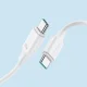 Joyroom Long-Lasting Series A9 USB-C to USB-C Cable 60W 1m, White
