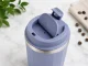Anti-Spill Thermal Mug with Suction Cup, 380ml, Blue