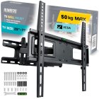 Humberg Full Motion TV Wall Mount for 25-70 Inch TVs, 50 kg