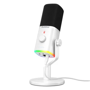 Maono PD100X Dynamic Microphone, White