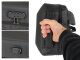 Anti-Theft Hard Shell Business Laptop Backpack with Lock, Black